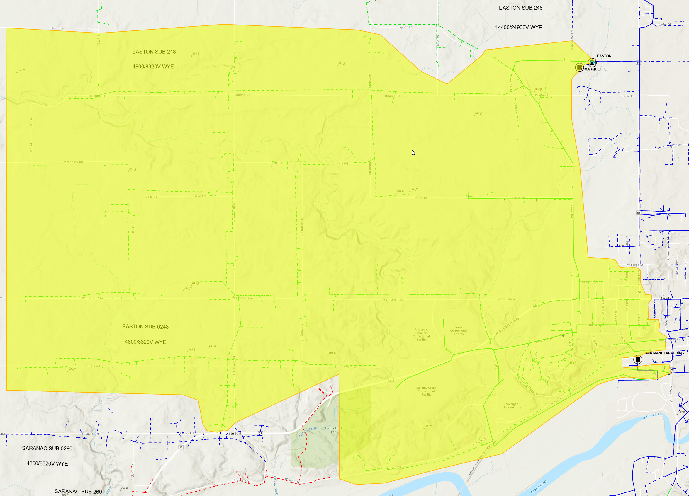 Consumers Energy: June 14 outage map