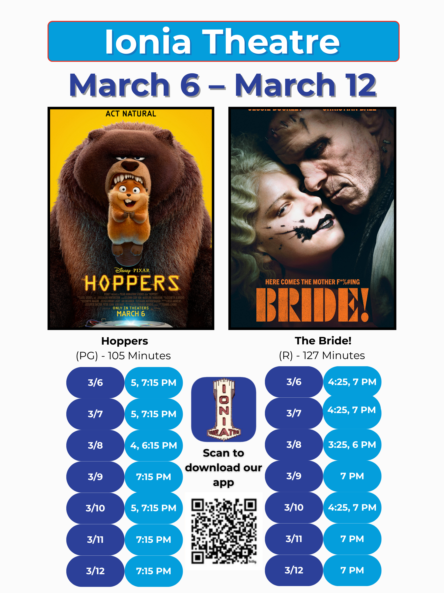 IONIA THEATRE SHOWTIMES 2